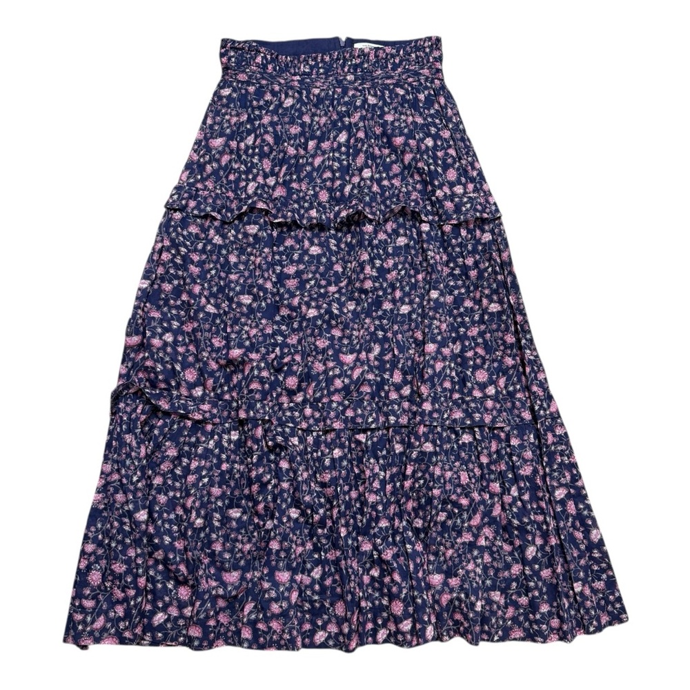 Isabel Marant Étoile Lineka Floral Midi Skirt Size 40